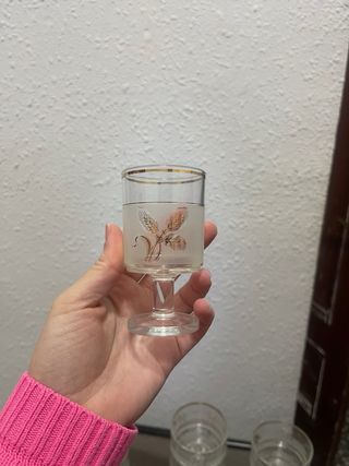 Vajilla vasos y copas