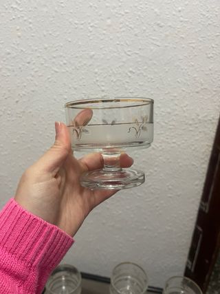 Vajilla vasos y copas