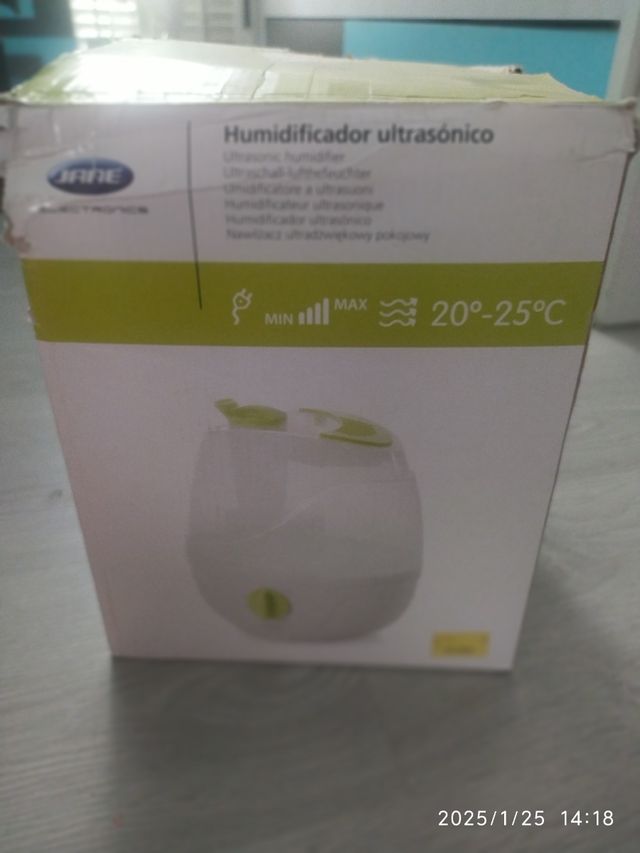 Humidificador ultrasonico JANÉ
