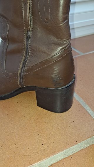 Botines marrones Uterque 