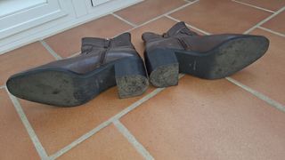 Botines marrones Uterque 