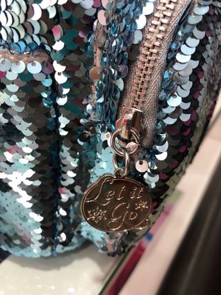 Mochila lentejuelas Frozen 25 cm