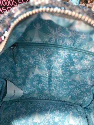 Mochila lentejuelas Frozen 25 cm