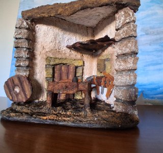 Carpintería artesanal para portal Belén de Navidad