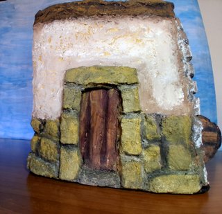 Carpintería artesanal para portal Belén de Navidad