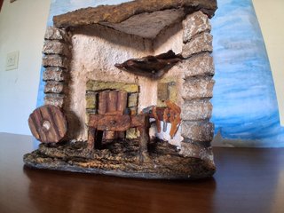 Carpintería artesanal para portal Belén de Navidad
