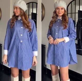 Camisa rayas Zara 
