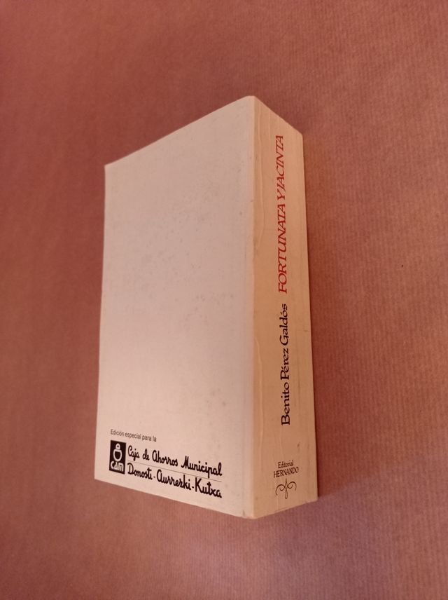 3x2 en libros. Fortunata y Jacinta.