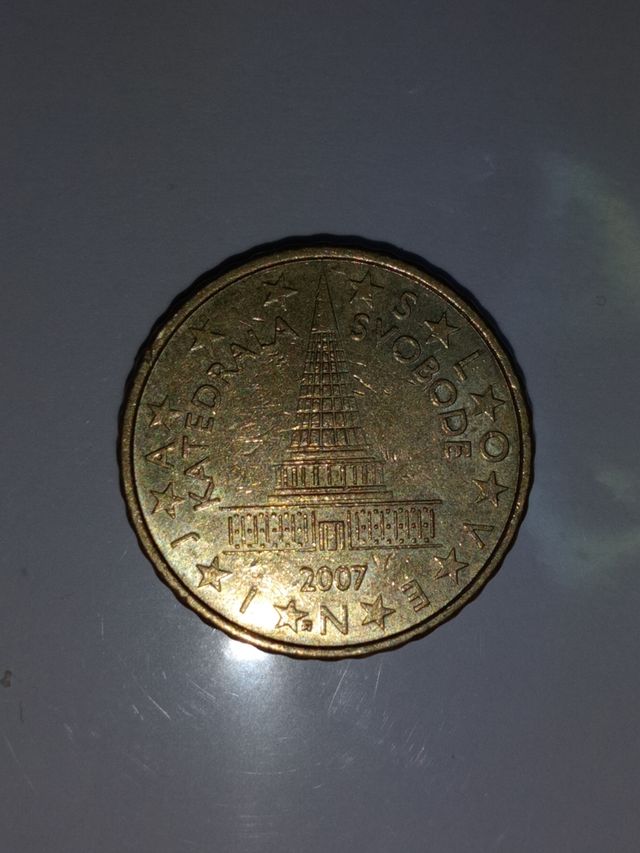 0,10 céntimos Eslovenia 2007
