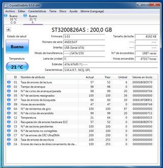 Disco Duro Seagate Barracuda ST3200826AS 200GB