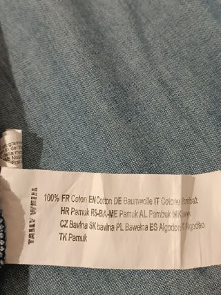 Camicia donna in cotone