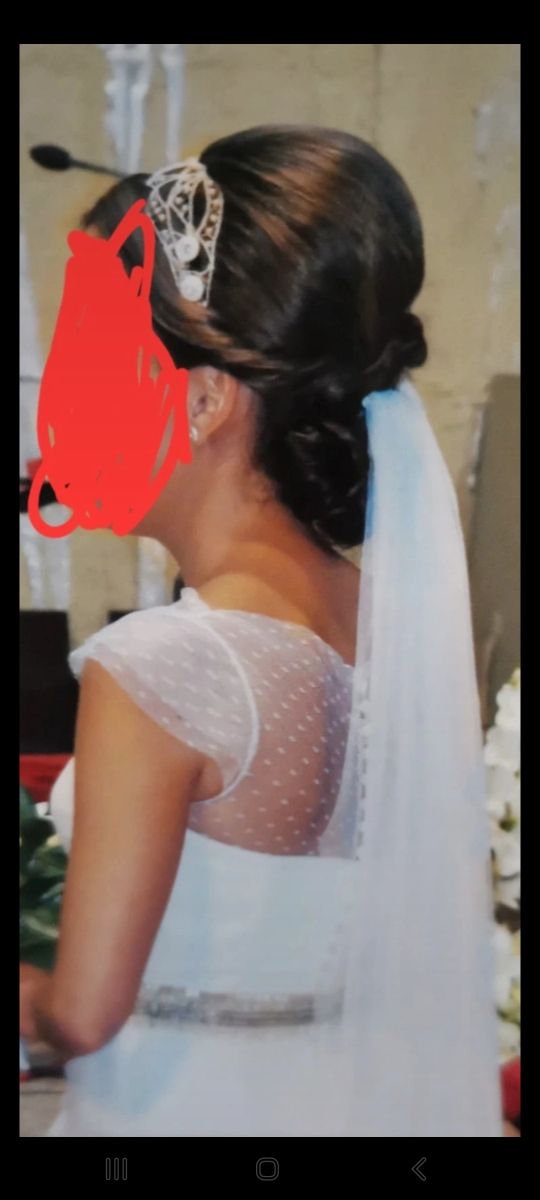 Vestido de novia romántico