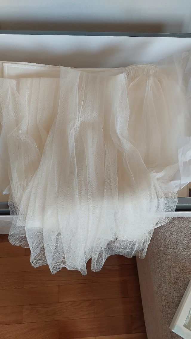 Vestido de novia romántico