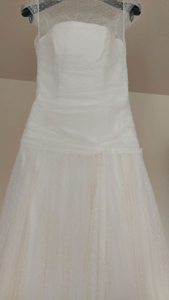Vestido de novia romántico