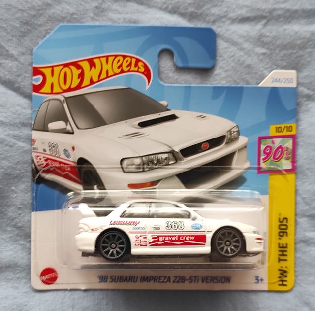 Hot Wheels 98 Subaru Impreza 22B-STI Version