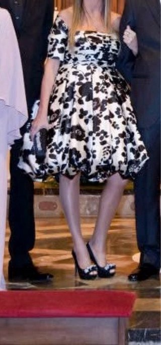 Vestido eventos madrina Rosa Clará T42