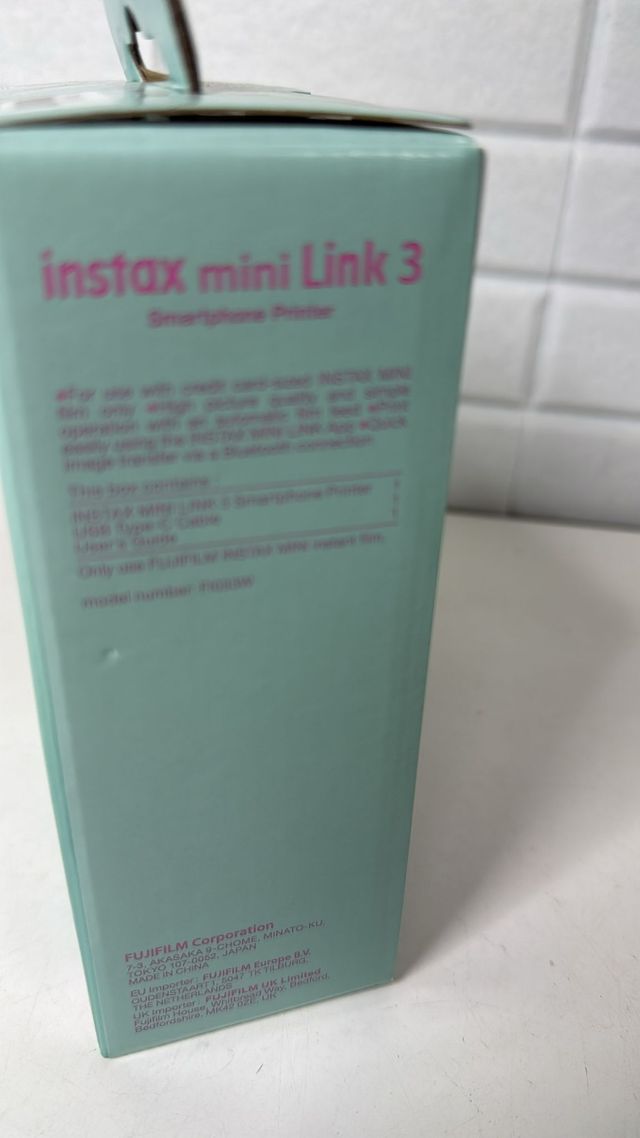 instax Mini Link 3 Impresora fotográfica  cargador