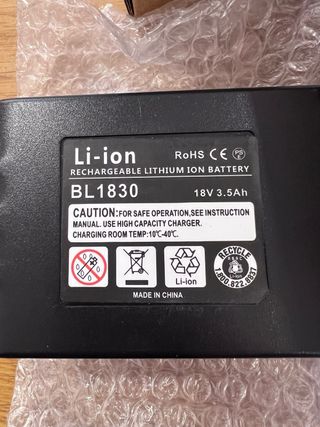 Bateria Makita BL1830 18V 3.5Ah  NOVO