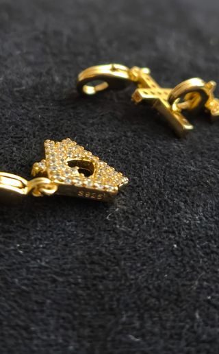 Colgantes de plata s925 dorados