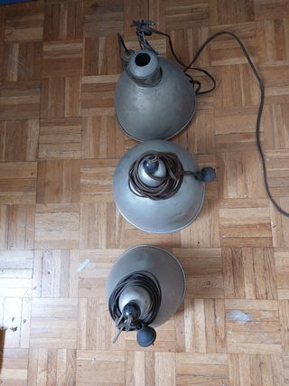 Focos fotografía antiguos