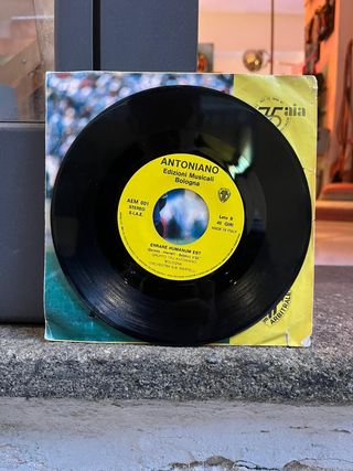 Disco Vinile 45 Giri.Rara Copertina Maradona