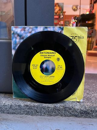 Disco Vinile 45 Giri.Rara Copertina Maradona