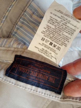 Pantalón chino hombre