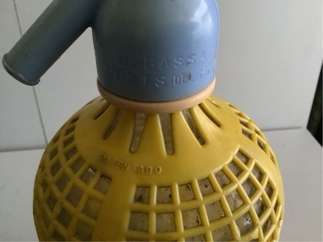 2 Sifónes antiguos El Noya y La Carbonica IGUALADA