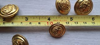 Botones antiguos marineros