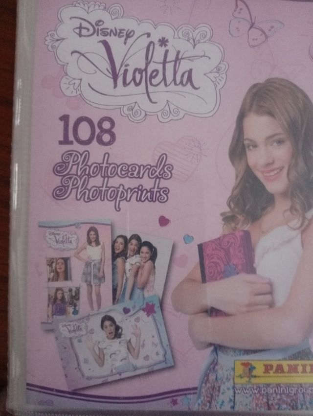 Un álbum de cromos.