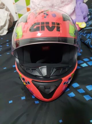 Casco moto infantil