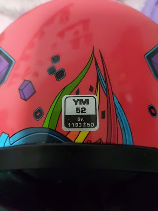 Casco moto infantil