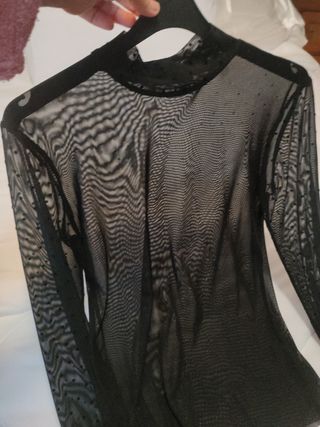 Blusa transparente 