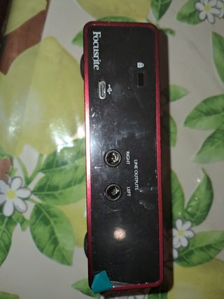 Interfaccia audio Focusrite Scarlett