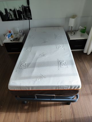 Letto e materasso articolati elettrici 