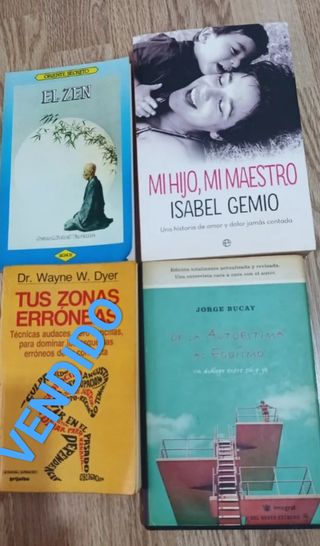 3 Libros autoayuda y bienetar
