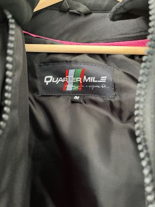 Chaqueta para moto Quarter Mile negra