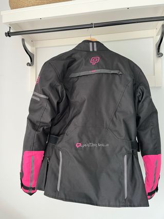Chaqueta para moto Quarter Mile negra