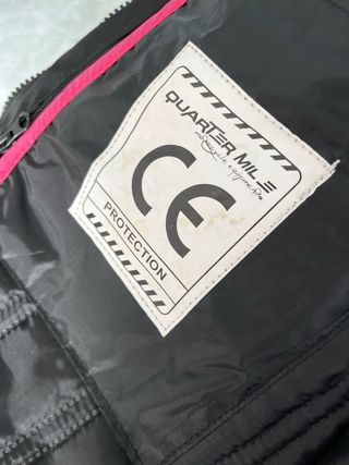 Chaqueta para moto Quarter Mile negra