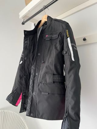 Chaqueta para moto Quarter Mile negra