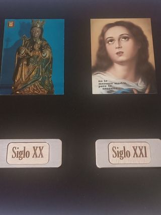 Cuadro, Postal de VIRGEN