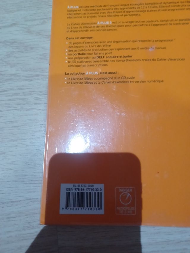 À plus 3 - Éd. Macmillan Cahier d'exercices + CD audio