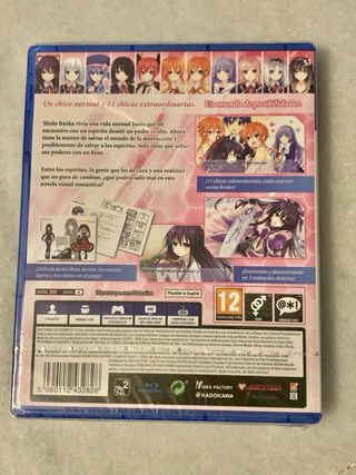 PS4 Date A Live NUEVO