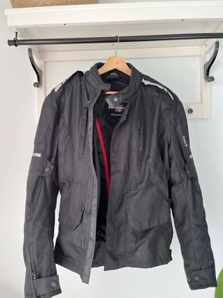 Chaqueta para moto Quarter Mile negra