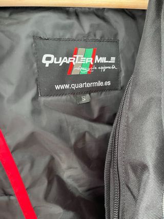 Chaqueta para moto Quarter Mile negra