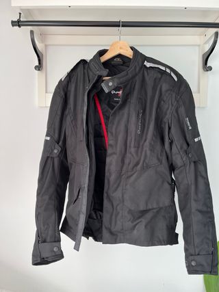 Chaqueta para moto Quarter Mile negra