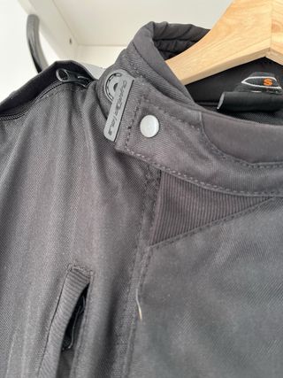 Chaqueta para moto Quarter Mile negra