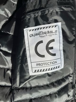 Chaqueta para moto Quarter Mile negra