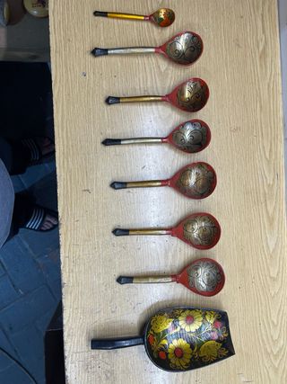 Cucharas antiguas 8uni