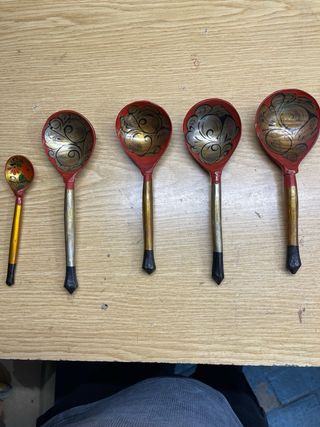Cucharas antiguas 8uni